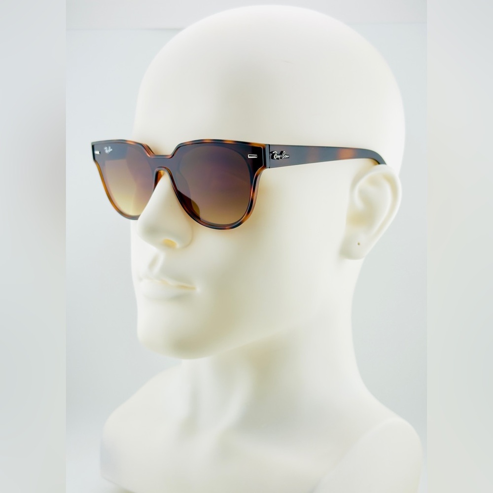 Ray Ban Blaze Meteor Sunglasses RB4368NF Tortoise Frame Brown Gradient lenses - Picture 3 of 12